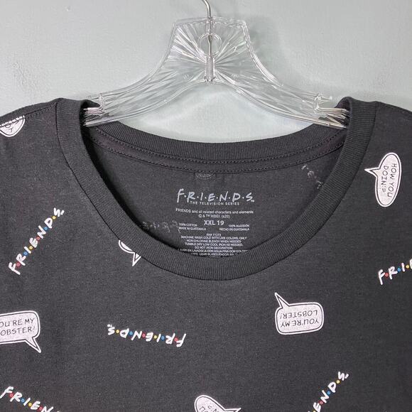 Friends The Television Series Lobster How you Doin' Quote T-Shirt Juniors' XXL - Picture 5 of 12